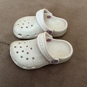 CROCS glitter size 7 great condition!!